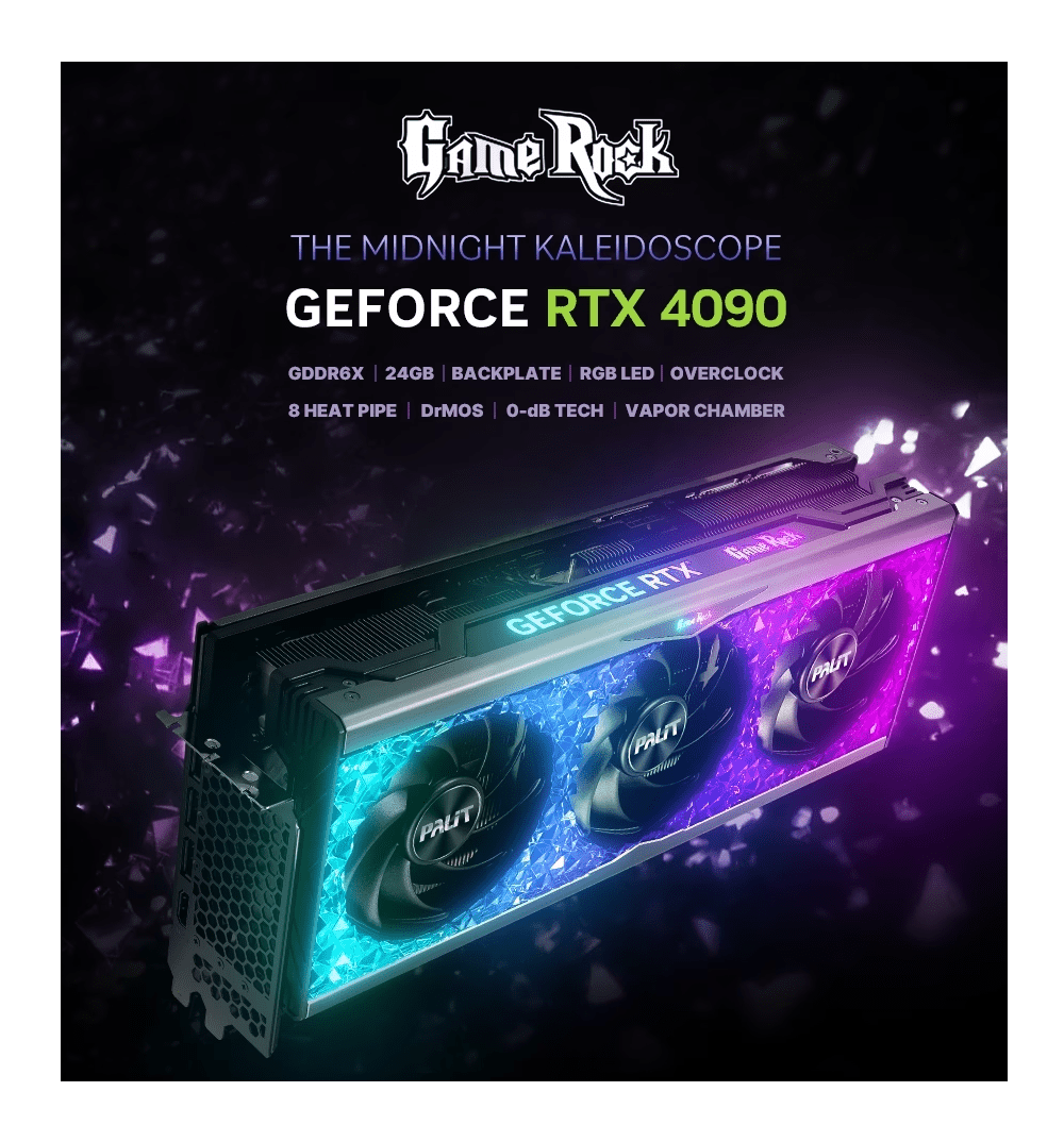 이엠텍 지포스 RTX 4090 GAMEROCK OC D6X 24GB