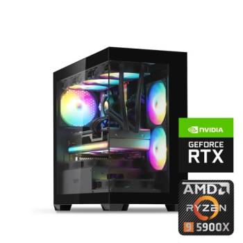 게이밍 조립PC  라이젠9 5900X 램 32G SSD 1TB RTX 3080 윈도우11 탑재 + 공랭쿨러 추가