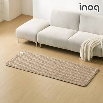 [이노크아든] 인공지능 인체감지 EMF 인체감지 전기요 심플베이지_미니싱글