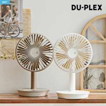 [듀플렉스] 탁상용 선풍기 무선 캠핑 사무실 책상 소형선풍기 DF700