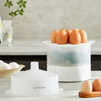 [제니퍼룸] 말하는 스마트 에그보일러(계란찜기) 2단 JR-EB2722WH