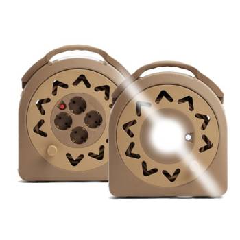 [에스나프] 고용량 LED 전기릴선 캠핑 릴선 전선릴 연장선