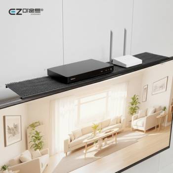 이지마운트 무타공 TV선반 셋탑박스 거치대 (소형/중형/대형) 사운드바/스피커/공유기/와이파이