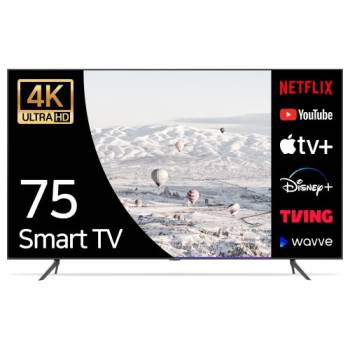 [LG전자] TV 75UQ7070 75인치 4K UHD 스마트TV 텔레비전 유튜브 (수도권 스탠드 설치비용포함)