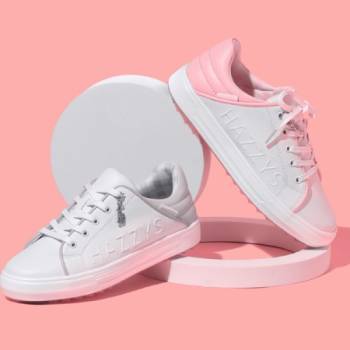 전시상품 헤지스골프 컬러배색 컵솔 스파이크리스 여성 골프화