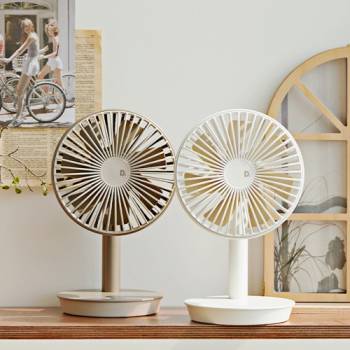 [듀플렉스] 탁상용선풍기 무선 캠핑 사무실 소형선풍기 DP-DF700