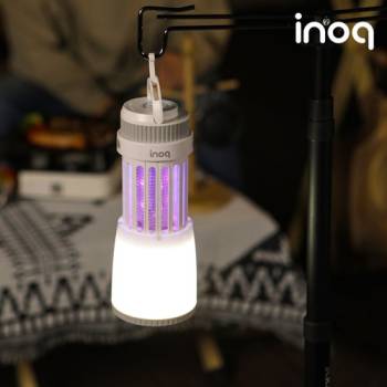 [이노크아든] 2in1 접이식 캠핑 휴대용 랜턴 5W 해충 모기퇴치기 IA-IB400