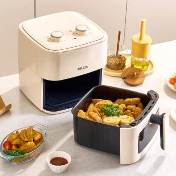 [MILLTH] 밀쓰 크리스탈쿡 에어프라이어 5.0L MTHGAF001
