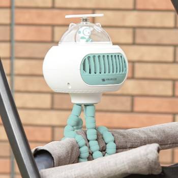 [슈틸루스터]  스페이스 날개없는  자바라 선풍기 ST-CF100