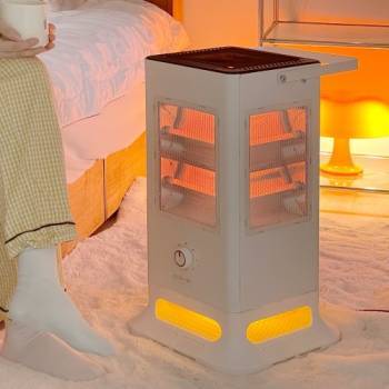 데코아르 모멘텀 무드등 전기 오방난로 (발터치+무드등)