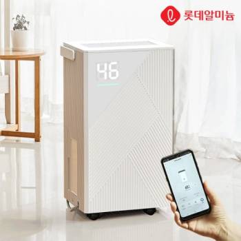 [롯데] 에코제트 LDH-7700 제습기 와이파이 스마트 가정용 원룸 미니 연속배수