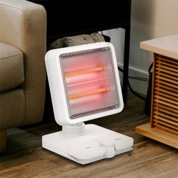 [KAUF] 풋 터치 타입 접이식 회전형 미니 히터 KF-FH02