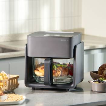 [코슬리] 글라스 스팀 에어프라이어 4.2L