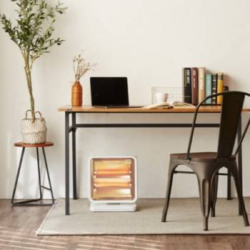 [LEZEN] 르젠 풋터치 가정용 난방기 2면 석영관 전기히터 LZHQ-F2000