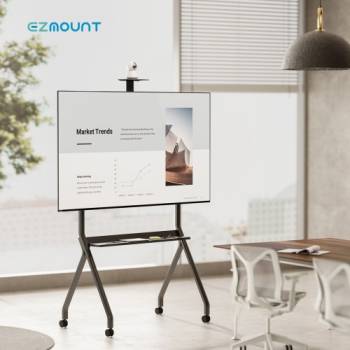 이지마운트 55~100인치 대형 TV 전자칠판 이동형 스탠드 거치대 EZ TSC-906 삼성 엘지 티비호환