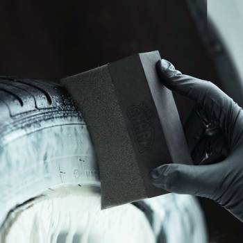 [차모아] 더샤크 타이어 어플리케이터 세차 스펀지