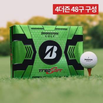 4더즌 총48구 브리지스톤 비거리 골프공 NEW 트레오 소프트 2.0 12구 골프볼골프공