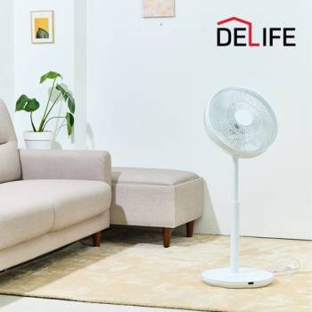 [디라이프] 에어 스탭 풋터치 선풍기(리모컨 포함) DLA-FT100C