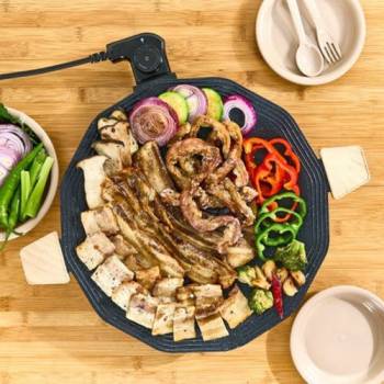 [퀸나] 폴리-플레이트 전기그릴 QNGR-8200