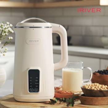 [아이리버] 두유제조기 ISM-M01 가정용 두유제조기 자동세척 이유식 죽 콩물 죽메이커