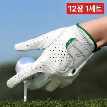 12장 1세트 / 리카타 그리너스 올양피 이지탭 남성 여성 골프장갑 E56301 남자 여자 장갑