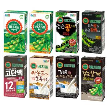 정식품 [베지밀] 인기제품 8종 6팩 총48팩 구성