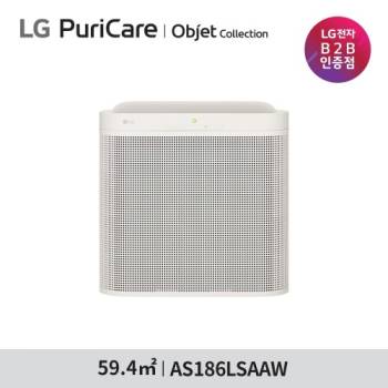 [LG] 퓨리케어 AI 오브제컬렉션 월핏(벽걸이) 공기청정기 18평형 AS186LSAAW