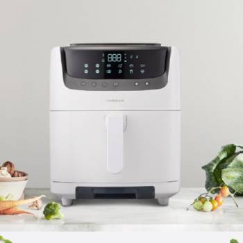 겉바속촉 [락앤락] 스팀에어프라이어 S1 화이트★스팀세척