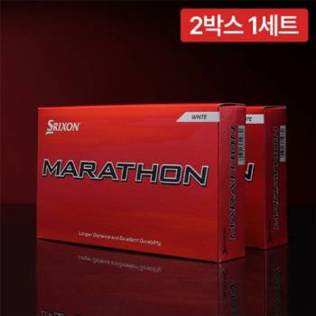 [2박스 30구] 던롭 스릭슨 NEW 마라톤 롱 디스턴스 2.0 2피스 15구 골프공