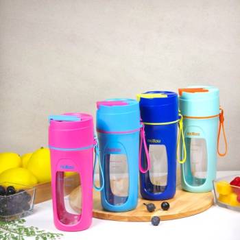 [데코아르] 멜로우 비비드 휴대용 믹서 텀블러 (본품+빨대)