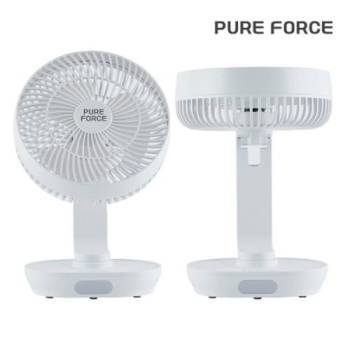 [퓨어포스] BLDC 8인치 휴대용 선풍기 수면무드등 BTF-WH800