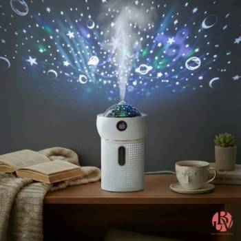 [무료배송 이벤트] [버브] 무선 프로젝터 무드등 가습기 360도 회전 PHL-2000B