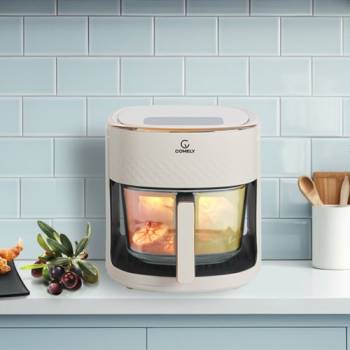 [코멜리] 글라스 4.5L 에어프라이어 CAF-G5600D