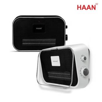 [한경희] 벽걸이형 이동식 PTC 욕실난방기 온풍기 HAAN-4000 (블랙,화이트)
