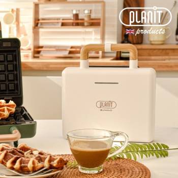 [플랜잇]와플&샌드위치 2구 간식메이커 와플프레소 PWM-N420