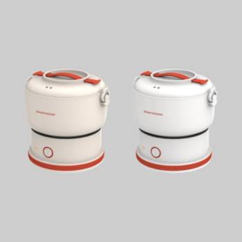 [제니퍼룸] 가정용 캠핑용 미니 멀티쿠커 2종 (냄비+인덕션) 택1