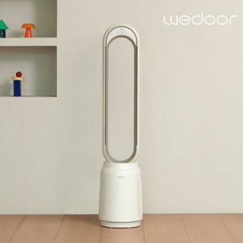 [위도어] 퓨어타워 공기청정 리모컨 날개없는 선풍기 WDR-PT001