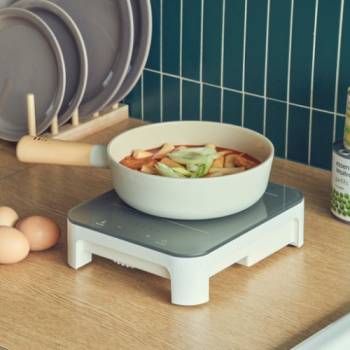 하츠 프리스탠딩 휴대용 1구 미니 인덕션 CIH-121FY(블랙 / 카키)