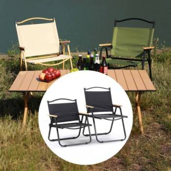 [보스위즈] 휴대용 경량 접이식 감성 캠핑 의자 중형 BOS-CH62 BOS-CH76