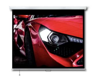 [엑스젠] 180인치 16:9 전동 매립 스크린 EXZEN EV-C180W