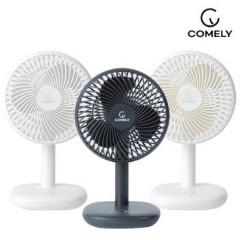 [코멜리] BLDC 4인치 데스크팬 탁상용 선풍기 화이트(CYF-DC004W),아이보리(CYF-DC006I),네이비(CYF-DC005N)