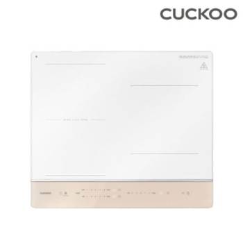 [쿠쿠] 미식 컬렉션 3구 인덕션레인지 화이트(핑크) CIR-E301FGP
