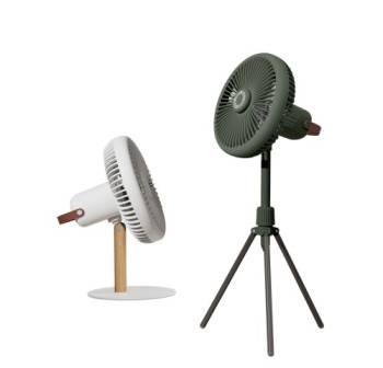 [엑스트라] 블루스톰 F12 캠핑용 무선 멀티 LED 선풍기 (리모콘 포함)