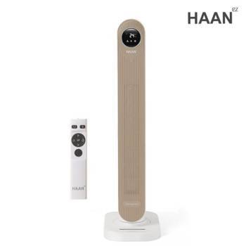[한경희] 초저소음 스마트 PTC 타워형 리모컨 온풍기 전기히터 HAAN-P7000a (베이지)