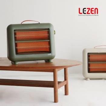 리퍼 [르젠] 2단 석영관 전기히터 그린 LZHQ-2200_G