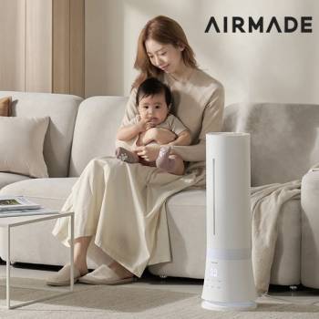 자동건조 [에어메이드] 9L 대용량 가습기 아쿠아마린 스마트 복합식 리모컨 가습기 (AMH-9002/AMH-9902UV)