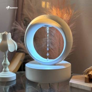 [머레이] LED 무중력 물방울 물멍 가습기 인테리어 무드등 초음파 가습기