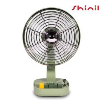 [신일] 캠핑용 무선 선풍기 레트로 탁상용 선풍기 SIF-H672KP 5엽 미니 충전식