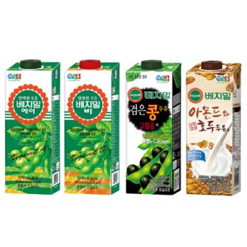 대용량 정식품 [베지밀] 950ml 12팩 (에이, 비, 검은콩고칼슘, 아몬드호두)