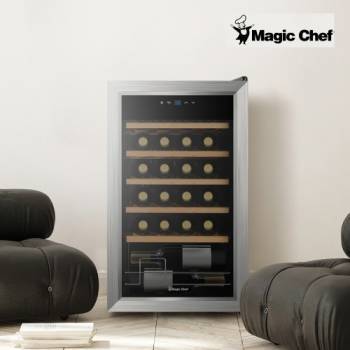 [매직쉐프] MEW-HC24S 와인셀러 24병 컴프레셔 와인 냉장고 저장고 와인쿨러 미니 소형